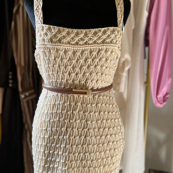 NWT Hand Crochet Massimo Dutti dress - Picture 6 of 11